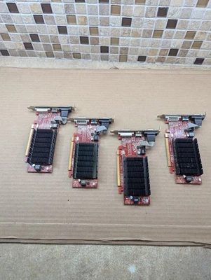 Lot of 4 VisionTek Radeon HD 6350 1 GB DDR3 PCI-E x16 High Profile Video Cards - Image 1 of 4