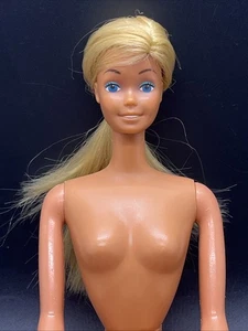 Vintage Barbie 1981 Sunsational Malibu Doll Hong Kong Superstar Era Nude - Picture 1 of 23