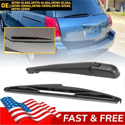 Rear Wiper Arm Blade For Nissan VERSA 2007 - 2012 QUEST 2005 - 2009 High Quality - Image 1 of 4