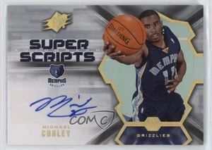 2007-08 SPx Super Scripts Auto Michael Conley #SS-MC Rookie RC - Picture 1 of 3