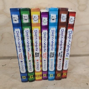 Diary of a Wimpy Kid Book Lot 2-7, Pizza Hardcover & Paperback - Picture 1 of 4