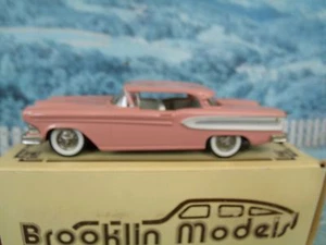 1/43 Brooklin models BRK22 1958 EDSEL CITATION 2 DOOR HARDTOP white metal - Picture 1 of 4