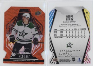 2022-23 Upper Deck Allure Orange Slice Die-Cut Roope Hintz #85