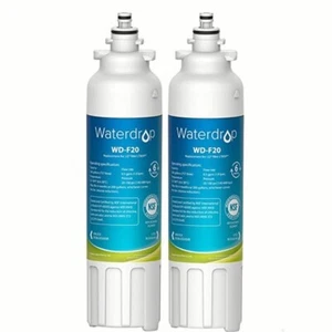 Waterdrop Refrigerator Water Filter, Replacement for LG® LT800P®, Pack of 2 - Picture 1 of 9