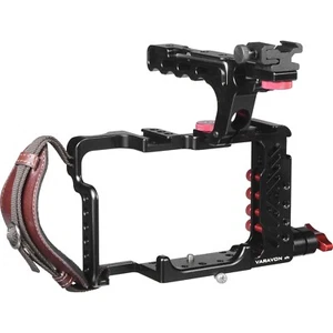 Cage Sony A7s Varavon ARMOR II avec poignée en cuir - Photo 1 sur 5