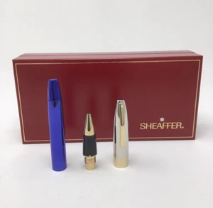 Sheaffer Legacy 1 Palladium w/ Cobalt Laque Roller Ball Pen 837P-1 USA 1996 - Picture 1 of 11