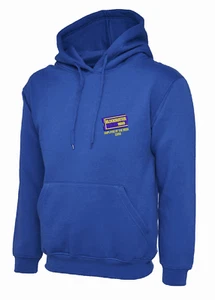 BLOCKBUSTER EMPLOYEE OF THE WEEK Hooded Hoodie Top. Heavyweight with logo. - Picture 1 of 3