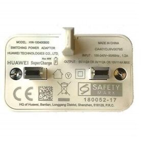 Genuine Huawei 40w Supercharge Charger Mains Adapter Charger HW-100400B00