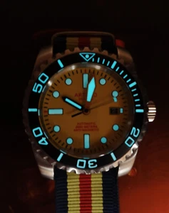 Artego Seaking 2000m Diver ETA 2824-2 Complete Set Automatic Taucheruhr - Bild 1 von 17