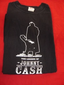 CAMISETA PROMOCIONAL JOHNNY CASH ~ THE LEGEND OF JOHNNY CASH GRANDE NUEVA SIN ETIQUETAS - Imagen 1 de 2