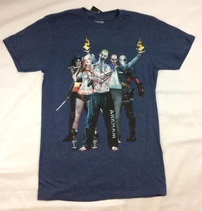 Men’s New NWT Suicide Squad Joker Harley Quinn T-Shirt Shirt Size Small - Picture 1 of 5