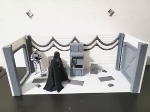 Star Wars Diorama for 1/12 Scale Black Series Figures Display Hoth Echo Base La1 - Picture 1 of 21