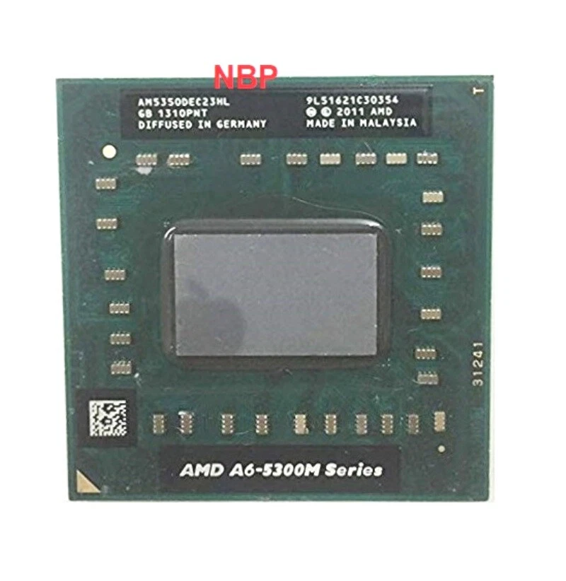 Procesador CPU AMD A6-5350M 2,9 GHz Dual Core AM5350DEC23HL Foto 1 de 1
