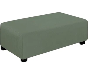 Easy- Going Stretch Ottoman Slipcovers Ottoman 15x15x15 - Picture 1 of 5