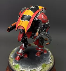 Mechanicum Knight Moirax con serrature fulmine Warhammer 40 Forge dipinto mondo - Foto 1 di 4