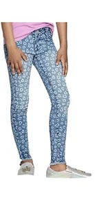 Cat & Jack Skinny Jeggings Dark Denim Adjustable Waist Ultimate Stretch Size 12 - Picture 1 of 10