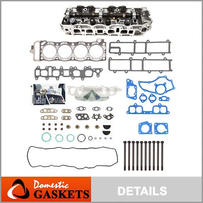 Fits 85-95 Toyota 4Runner Pickup 2.4L Complete Cylinder Head and Bolts 22R 22RE - Image 1 of 4