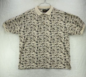 Camisa polo de algodón multicolor manga corta Wolverine Wilderness para hombre talla L - Imagen 1 de 9