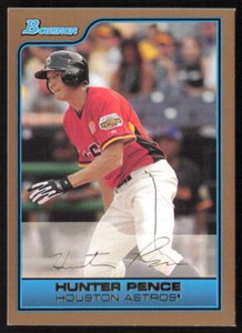 2006 Bowman Draft Picks & Prospects #FG18 Hunter Pence GOLD