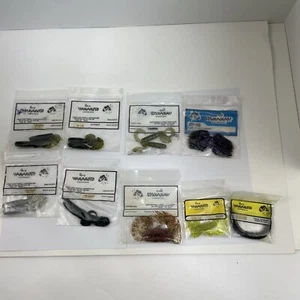 Mixed Gary Yamamoto Grubs - new old stock - not full - Picture 1 of 5