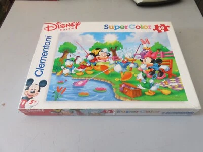 PUZZLE CLEMENTONI super color - completo di tutti i pezzi - DISNEY - 60 pezzi - Immagine 1 di 4