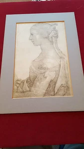 Busto Di Donna. No 27. Raffaello Sanzio. Instituref Fotocromo Florence . c 1960 - Picture 1 of 7