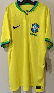 Brasil 22/23 Nike Vapor Match Trikot Herren Gr. L Neu DN0680-742 Original - Bild 1 von 6