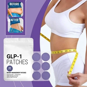 ☆30PCS New GLP-1 Patches Kind Patches - 1 Month Supply Cravings Support Vegan - Picture 1 of 8