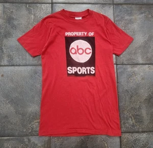 Vintage 70s 80s ABC Sports Youth XL 18-20 Deerfield Single Stitch T Shirt - Picture 1 of 7