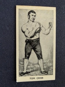 1938 Cartledge Famous Prize Fighter Card # 8 Tom Cribb HOF (EX) - Picture 1 of 3