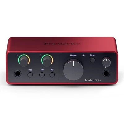 Focusrite Scarlett Solo 4th Gen - Audio Interface