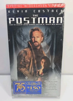 The Postman (VHS, 1998, Widescreen) NEW, SEALED, Kevin Costner, Tom Petty - Image 1 of 4
