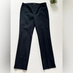 Pantaloni pantaloni Lafayette 148 New York gamba dritta colore nero taglia 8 - Foto 1 di 8