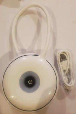 Battery Operated / USB Table Lamp White /Black.   - Image 1 of 2