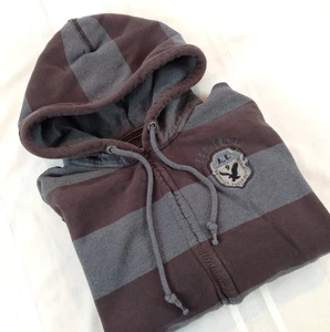 AMERICAN EAGLE OUTFITTERS Pullover a Rayas Sudadera con Capucha Sudadera con Capucha Para Hombre XL - Imagen 1 de 11