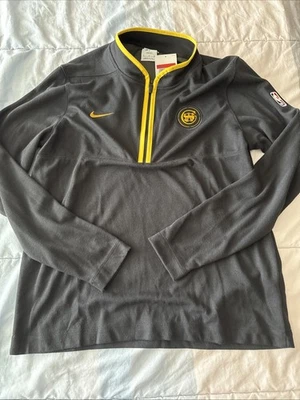 Golden State Warriors Nike City Connect Negro 1/2 Cremallera Dri-Fit Pullover Grande Nuevo Foto 1 de 4