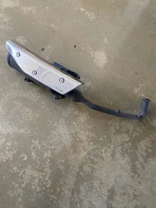2024 Lambretta V200 Special Complete Exhaust Muffler Assembly With Chrome Guard - Picture 1 of 6