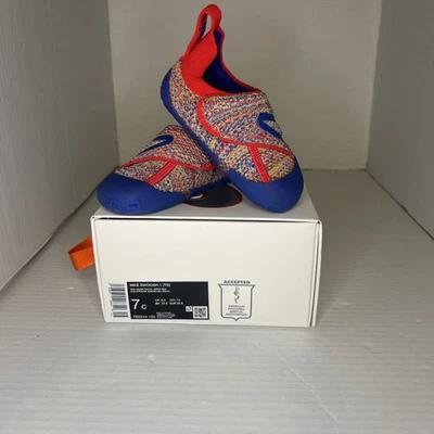 Nike Swoosh 1 TD Infantil Fkyknit Zapatos Juego de Vela Sirena Real Rojo Talla 7C FB3244-100 Foto 1 de 4