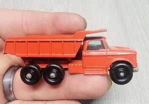 MATCHBOX LESNEY #48 RED DODGE DUMP DUMPER TRUCK NICE - Picture 1 of 6