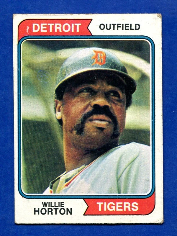 1974 TOPPS #115 WILLIE HORTON VG - Image 1 of 1