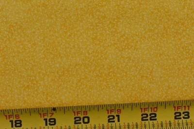 15" Long, Tiny Yellow Print on Marbled Gold & Yellow, Fabric Traditions, P4053 - Image 1 of 4