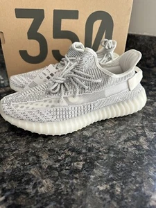 Adidas Yeezy Boost 350 V2 Static Non Reflective Sz 9 Men’s Zebra Beluga Foam New - Picture 1 of 18