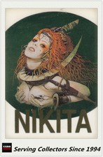 1994 FPG FANTACY ART TRADING CARD CHRIS ACHILLEOS METALLIC STORM CARD MS3