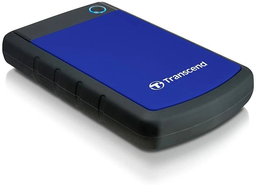 Transcend 1TB USB 3.1 Gen 1  25H3B (TS1TSJ25H3B) Rugged External Hard Drive - Image 1 of 1