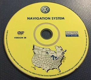 Genuine VW 2005 DVD Navigation Map North America P/N S0022-0070-509 version 3B - Picture 1 of 4