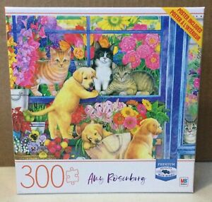 Jigsaw Puzzle Posies and Pals  USED