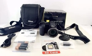 【TOP MINT】NIKON COOLPIX B500 40x Optical Zoom Digital Camera - Black -Tested - Picture 1 of 19