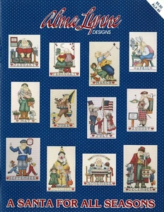 Alma Lynne Designs ALX-086 - A Santa for all Seasons (Cross Stitch) - Picture 1 of 5