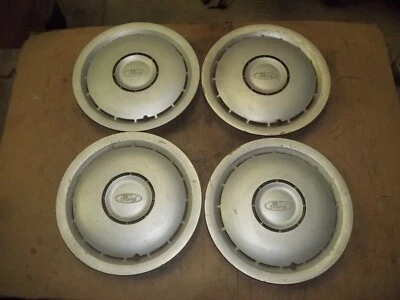 86 87 88 89 Ford Taurus Hubcap Rim Wheel Cover Hub Cap 14" OEM USED 851 SET 4 - Image 1 of 4