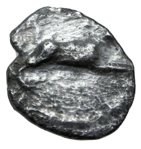 Bruttium, Rhegion AR Litra. Circa 480-462 BC. Hare . Very Rare - Picture 1 of 2